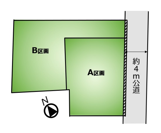 全体区画図 図面と異なる場合は現況優先